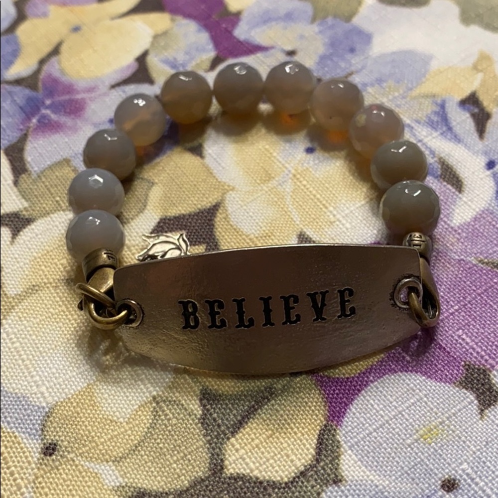 Lenny and Eva “believe” Bracelet